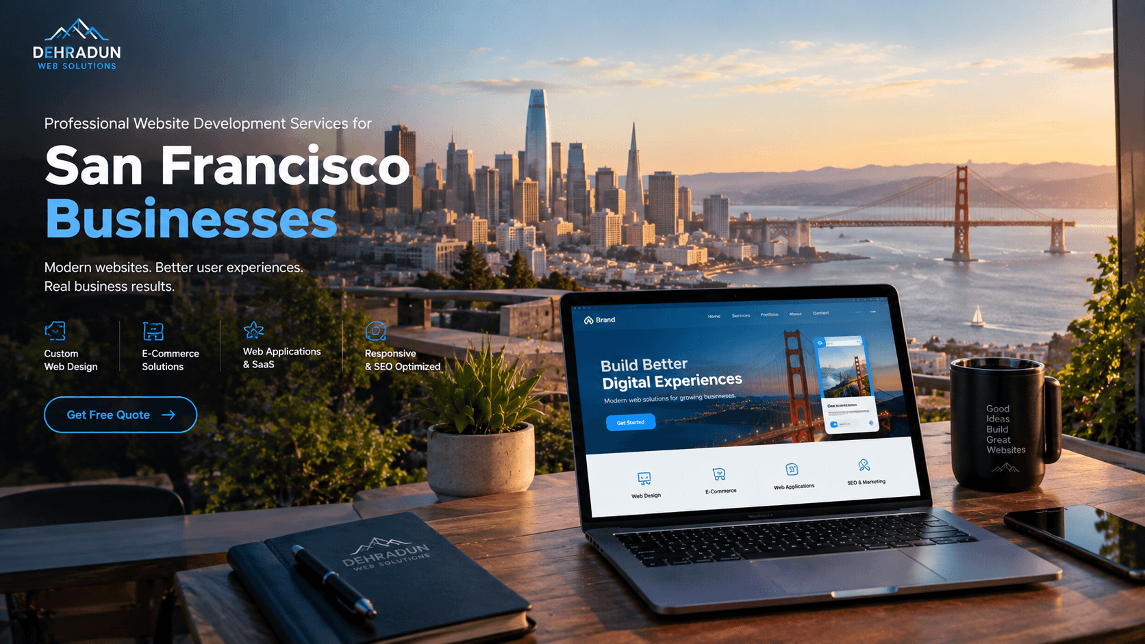 Professional Web Development in San Francisco — Custom Websites & SEO